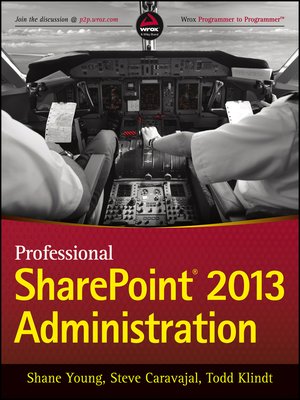 cover image of Professional SharePoint 2013 Administration